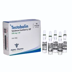 Testobolin Testosterone Enanthate 250mg/ml.10amp